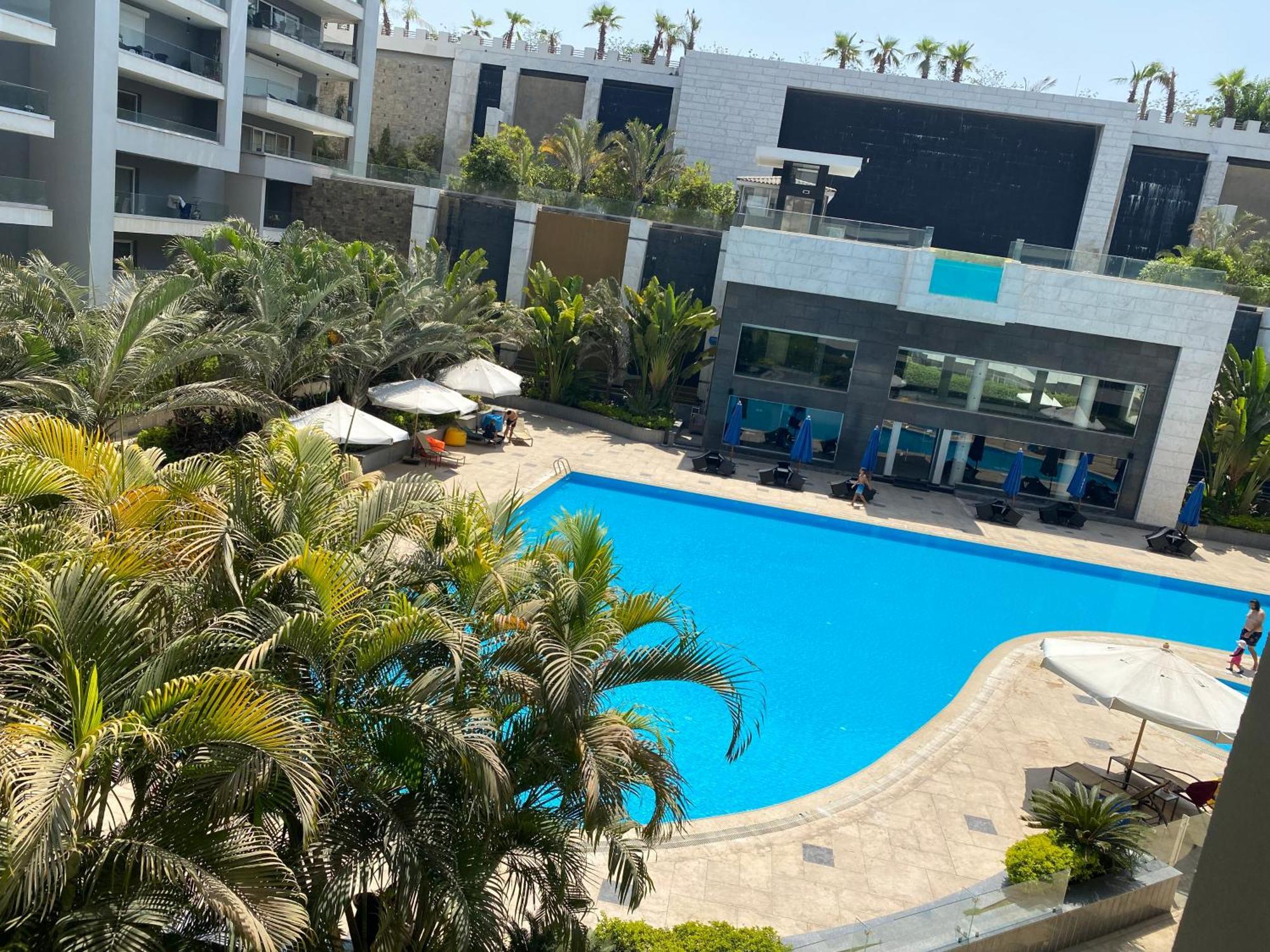 Luxury 3Br Pool View Near Airport! Apartment Cairo Exterior photo