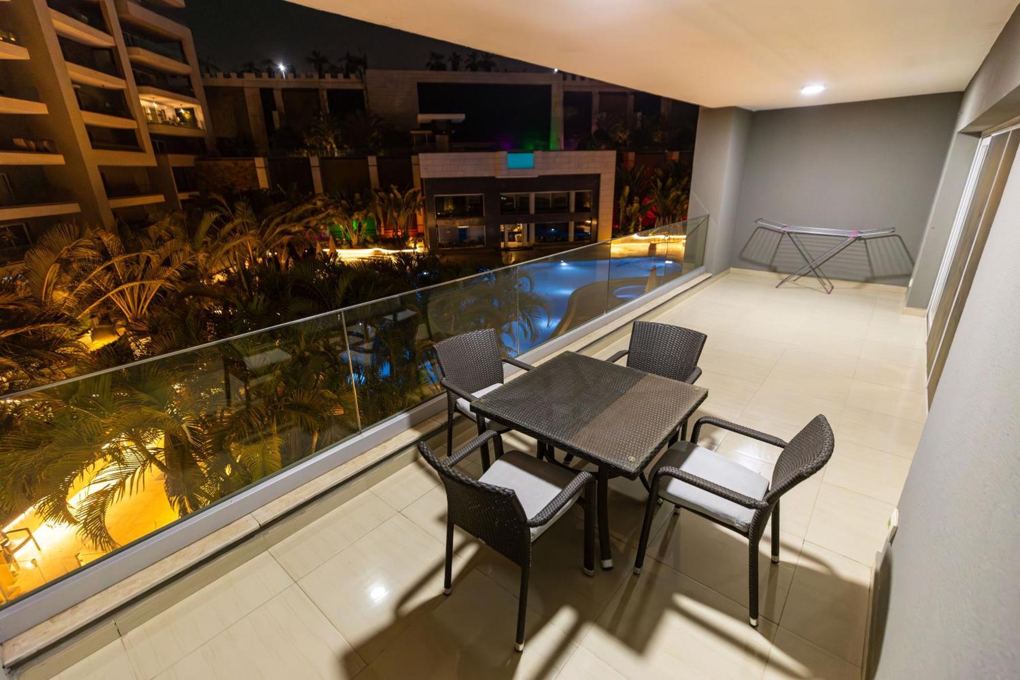 Luxury 3Br Pool View Near Airport! Apartment Cairo Exterior photo
